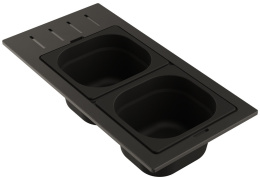 Контейнер для моек Omoikiri DC-02-2 GB графит