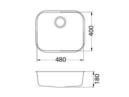 Мойка для кухни Alveus Variant 10 FS SAT-90