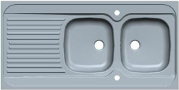 Мойка для кухни Alveus Classic 100R Nat-60 1200X600 правая