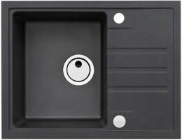 Мойка для кухни Alveus Intermezzo 30 Carbon G91, клапан-автомат