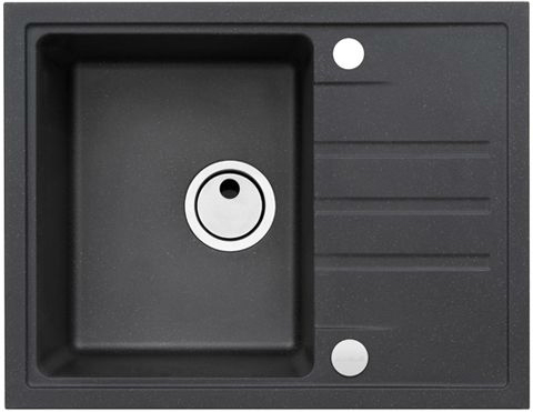 Мойка для кухни Alveus Intermezzo 30 Carbon G91, клапан-автомат
