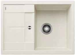 Мойка Blanco Metra 45 S Compact мягкий белый, клапан-автомат