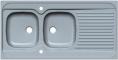 Мойка для кухни Alveus Classic 100 Nat-60 1200X600 левая