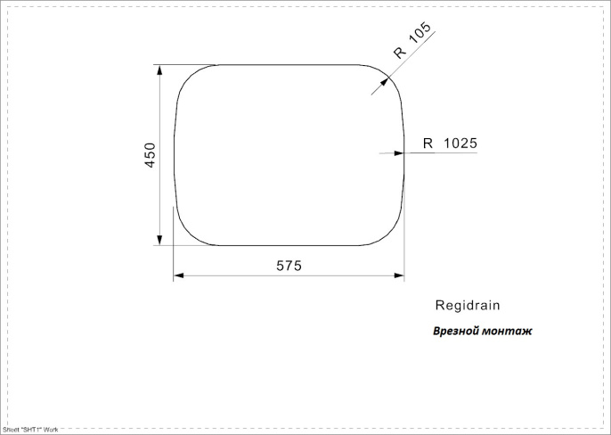 Мойка для кухни Reginox Regidrain LUX OKG (pallet)
