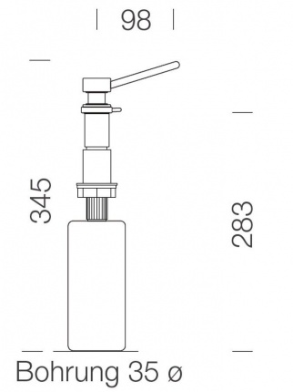 Дозатор Schock Ladon 629016