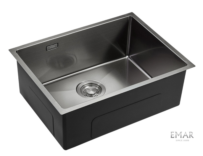 Мойка для кухни EMAR EMB-132 PVD Nano Dark
