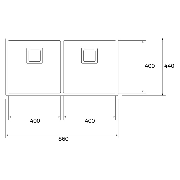Мойка для кухни Teka Flexlinea RS15 2B 860 PureClean