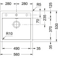 Мойка для кухни Franke SID 610 серый