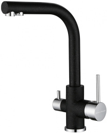 Смеситель для кухни Paulmark Essen Es213011-308 черный