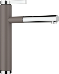 Смеситель для кухни Blanco Linee-S volcano grey вулканический серый