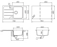 Мойка для кухни Schock Formhaus 45D Cristalite баварский камень