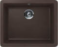 Мойка для кухни Schock Quadro 60U Cristalite подстольный монтаж мокка