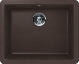 Мойка для кухни Schock Quadro 60U Cristalite подстольный монтаж мокка