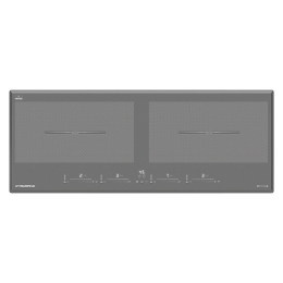 Индукционная варочная панель с двумя Flex Zone и Booster MAUNFELD CVI904SFLLGR Inverter