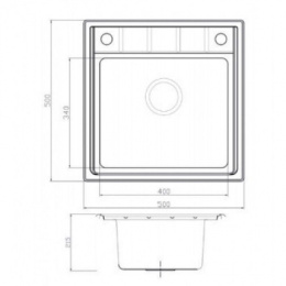 Мойка для кухни Seaman Eco Roma SMR-5050A