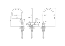 Смеситель для кухни Paulmark Heller He213218-AN антрацит