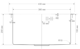 Мойка для кухни Seaman Eco Bremen SBO-4345