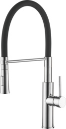 Смеситель для кухни с гибким изливом Ledeme L4097-2 черный