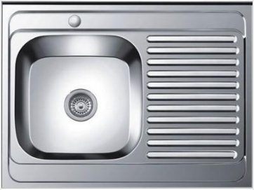 Мойка для кухни накладная Ledeme L68060-L декор