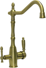 Смеситель для кухни Seaman Barcelone SSL-5387 Antique Gold