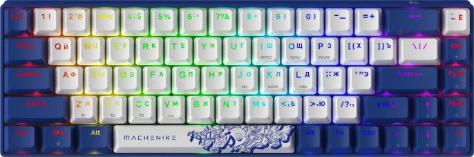 БЕСПРОВОДНАЯ ИГРОВАЯ КЛАВИАТУРА MACHENIKE K600-68 ORION