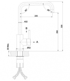 Смеситель для кухни Lemark Expert LM5077S