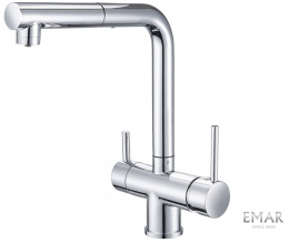Смеситель для кухни Еmar ЕСB-7017 хром