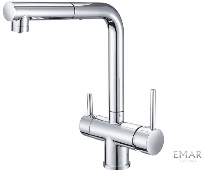 Смеситель для кухни Еmar ЕСB-7017 хром