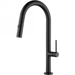 Смеситель для кухни KAISER Merkur 26466-2 Black Matt