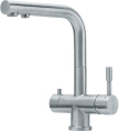 Смеситель для кухни Franke Atlas Clear Water сталь