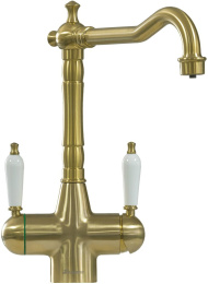 Смеситель для кухни Seaman Visconti SSL-7517 Light Gold, светлое золото