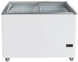 КОММЕРЧЕСКИЙ МОРОЗИЛЬНЫЙ ЛАРЬ HAIER SD-416AELUA С ПОДСВЕТКОЙ