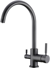 Смеситель для кухни Еmar ECB-3007 PVD Dark