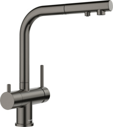Смеситель для кухни Blanco Fontas-S II satin dark steel темная сталь