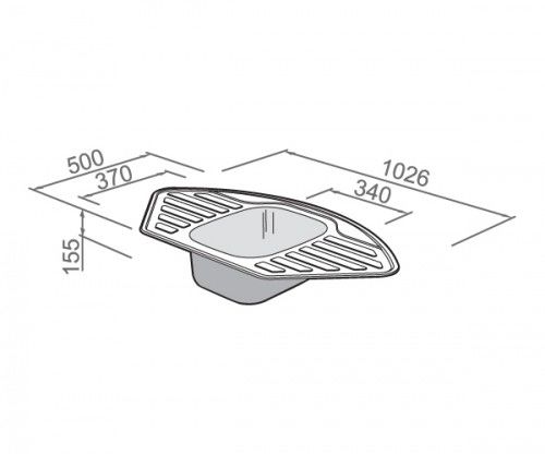 Мойка для кухни Rodi Kronos EBE LUX