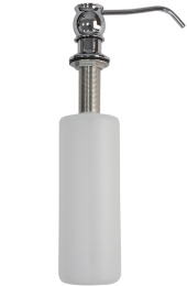 Дозатор для жидкого мыла Goccia Rotonde piu Chrome, хром, 500 мл