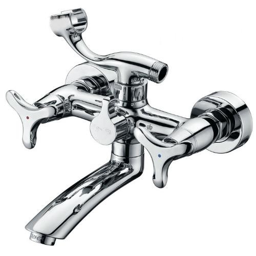 Смеситель Kaiser Trio 57122 хром для ванны