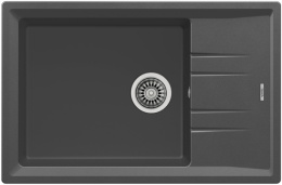 Мойка для кухни Teka Stone 60 S-TG 1B 1D DarkGrey