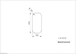 Мойка для кухни Reginox L18 4018 LUX OKG (c/box)