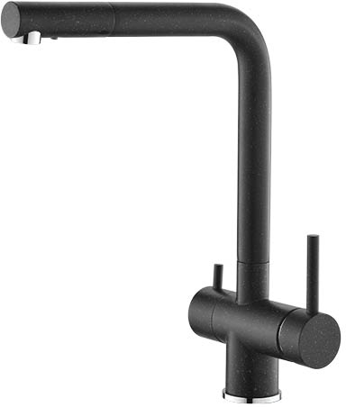Смеситель для кухни Alveus Aquila Granital G91 Carbon