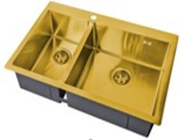 Мойка для кухни Zorg Steel Hammer SH 78-2-51-R Bronze