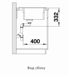 Мойка для кухни Blanco Etagon 8 черный