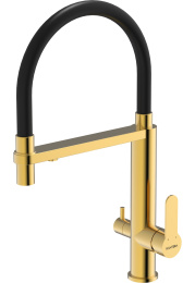 Смеситель для кухни Kantera Crystal 32 KTR032-EG Eureka Gold