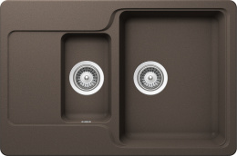 Мойка для кухни Schock Cambridge 60D Cristalite мокка