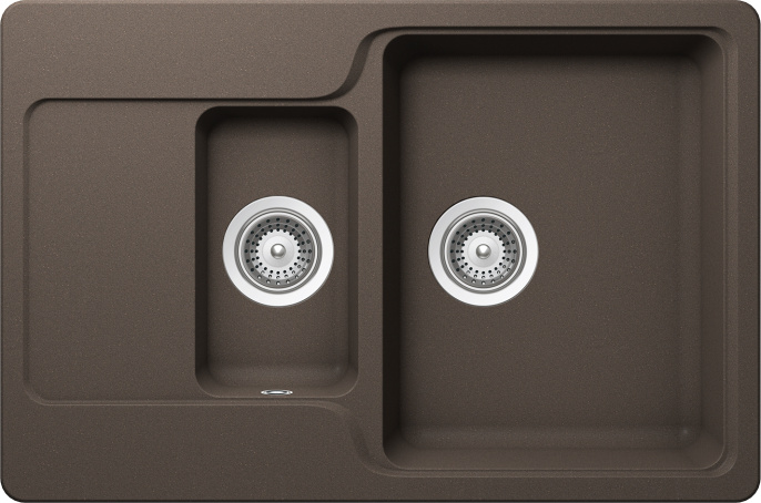Мойка для кухни Schock Cambridge 60D Cristalite мокка