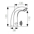 Сенсорный смеситель KAISER Sensor 38411