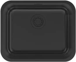 Мойка для кухни Paulmark Vello 53 UNI VE53-MBN матовый черный NANO PVD