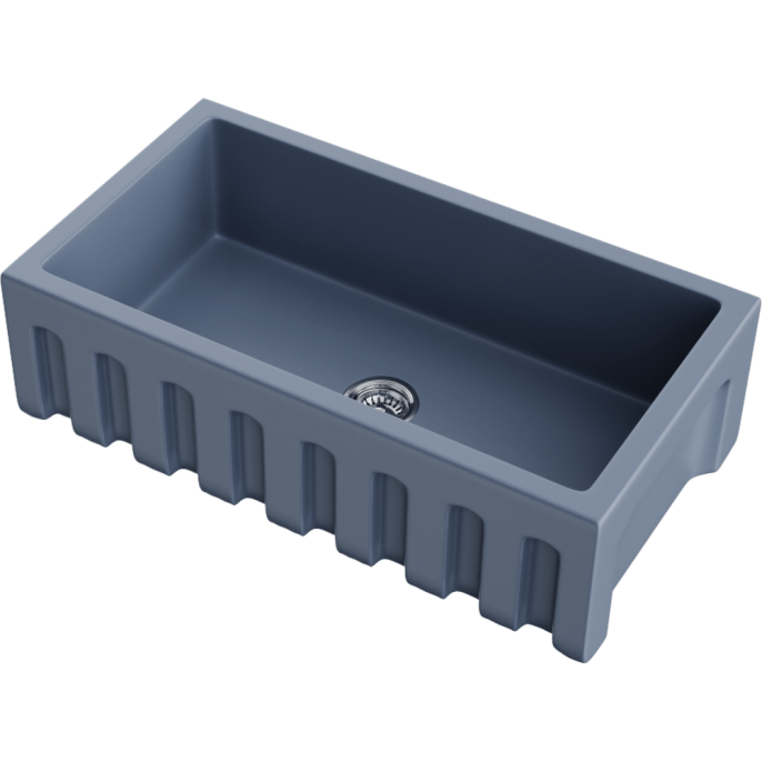 Мойка для кухни Omoikiri Mikura 91-SB Natceramic smoky blue