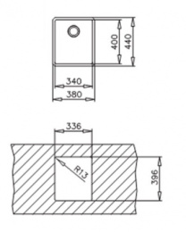 Мойка для кухни Teka Be Linea RS15 34.40 полировка