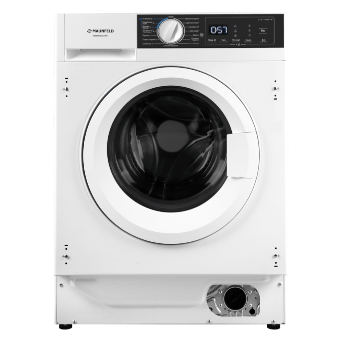 Встраиваемая стиральная машина с сушкой и паром MAUNFELD MBWM1486STWH